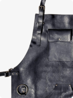 Hand Made Black Leather Apron (1)