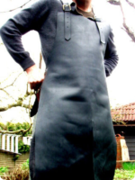 Hand Made Black Leather Apron