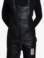 Hand Made Black Leather Apron (4)