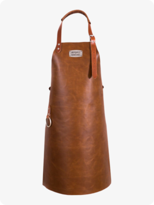 Hand Made Brown Leather Apron (1)