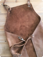 Hand Made Brown Leather Apron