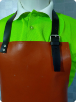 Hand Made Brown Leather Apron