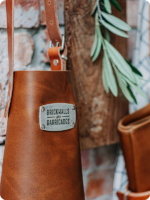 Hand Made Brown Leather Apron (4)