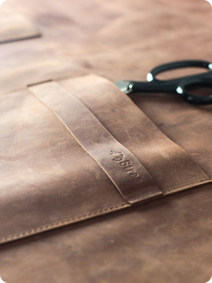 Hand Made Brown Leather Sporran