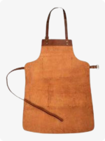 Hand Made Dark Brown Leather Apron (4)