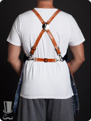 Hand Made Scottish Leather Apron