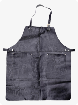 Hand Made Black Carpenter Leather Apron