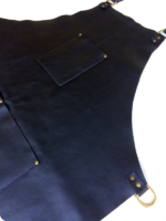 Hand Made Black Carpenter Leather Apron