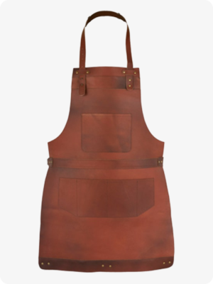 Hand Made Brown Carpenter Leather Apron