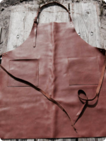 Hand Made Brown Carpenter Leather Apron