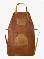 Hand Made Brown Carpenter Leather Apron