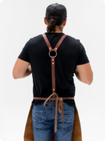 Hand Made Brown Carpenter Leather Apron