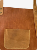 Hand Made Brown Carpenter Leather Apron