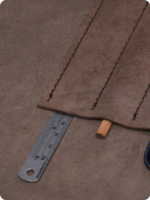 Hand Made Brown Carpenter Leather Apron