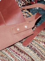 Hand Made Brown Carpenter Leather Apron
