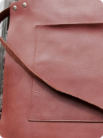 Hand Made Brown Carpenter Leather Apron