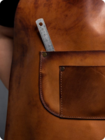 Hand Made Brown Carpenter Leather Apron