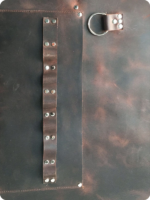 Hand Made Dark Brown Carpenter Leather Apron
